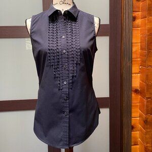Banana Republic Sleeveless Button Front Shirt - Size 4